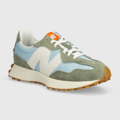 New Balance sneakers 327 culoarea verde, U327SC