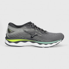 Mizuno pantofi de alergat Wave Sky 6 culoarea gri