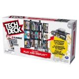 Set Tech Deck - Play &amp; Display, cu fingerboard Element, Spin Master