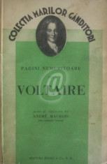 Pagini nemuritoare din Voltaire foto