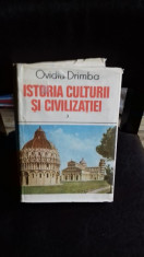 ISTORIA CULTURII SI CIVILIZATIEI 3 - OVIDIU DRIMBA foto