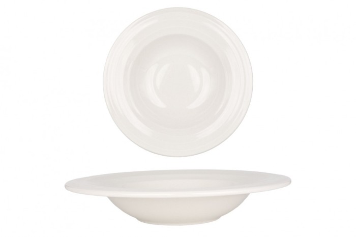 Bonna Farfurie cu paste - Halo - Por&Aring;&pound;elan - 27 cm (460cc) - set de 2