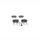 Set placute frana punte spate, Vw Transporter T5, 2003-2015, Transporter T6 04.2015-, BOSCH 0986494583