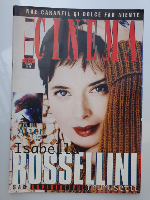 Revista Pro Cinema nr 30, Febr 1998, stare f buna. Isabella Rossellini, Caranfil foto