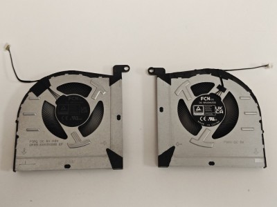Set coolere Laptop, LOQ 15APH8 Type 82XT, 5H40S20910, DFS5L22H05G86B-FQRG, DFSL5L22H15G86B-FQRH, 5V, 0.6A foto