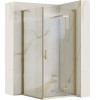 Cabina dus REA Hugo 80x90 Gold Brush