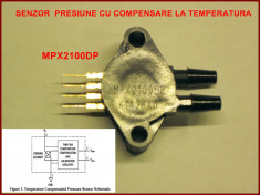 Senzor de presiune MPX 2100DP de Frescale Semiconductor foto