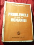 L.Patrascanu - Problemele de baza ale Romaniei - Prima ed. 1944 , 328 pag