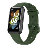 Cumpara ieftin Curea Bratara Edman pentru Huawei Honor Band 7, siliconica, Verde