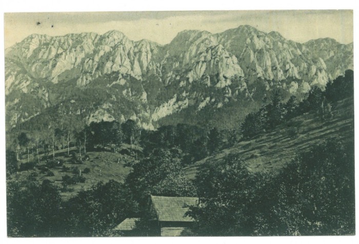 5186 - SIBIU, Cabana in munti, Romania - old postcard - unused - 1917