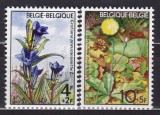 BELGIA 1974 FLORA SERIE MNH