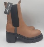 Superbe botine REPLAY originale noi piele naturala foarte comode 39,5/40, 39.5, Camel