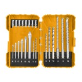 Set Burghie + Bit 22pcs, sticla, ceramice, beton Ingco AKDL12201