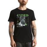 Tricou Barbati, cu aer de legenda, negru, marime L