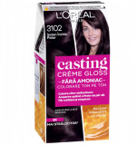 Vopsea de par semi-permanenta fara amoniac Casting Creme Gloss 3102 Saten Inchis Polar, 180ml, L&#039;Oreal Paris