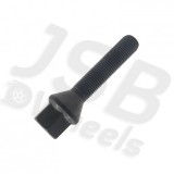 Prezon janta aliaj negru M12x1.25 50 mm Alfa, Fiat, Jeep, Citroen, Peugeot