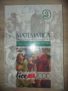 Matematica. Manual pentru clasa a 9-a - Octavian Stanasila, Costel Chitescu foto