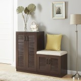 Dulap pantofi Loten 97x120x36cm wenge [en.casa] HausGarden Leisure, [en.casa]