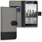 Husa pentru Samsung Galaxy Xcover 4, Textil, Gri, 41255.01