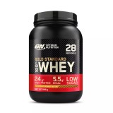 Proteine din zer 100% Whey Gold Standard aroma de ciocolata si unt de arahide, 896g, Optimum Nutrition