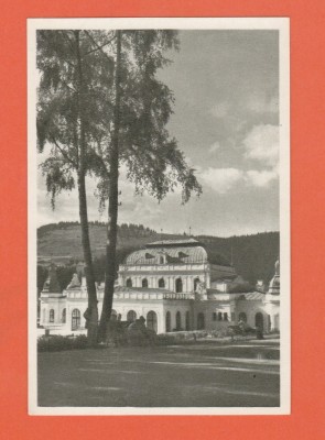 AMS @ - VEDERE/ILUSTRATA VATRA DORNEI- SANATORIUL BALNEAR, NECIRCULATA, sepia-verde foto
