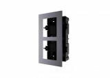 Panou frontal pentru 2 module de videointerfon modular Hikvision DS-KD-