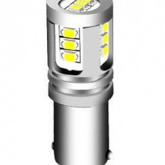 Led Auto Alb Canbus H21W BAY9S 15SMD 2016, 12V, Fara Polaritate BAY9S-2016-15SMD 934456