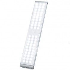 Lampa LED inteligenta, cu senzori de miscare,cu telecomanda 60 LED-uri, alb rece