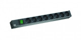 BM IT PDU power strip 8x sockets,1x swi, Bachmann