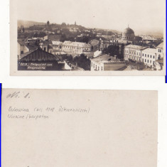 Cernauti ( Bucovina )- Vedere generala, sinagoga militara, razboi, WWI- rara