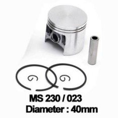 Piston complet Stihl 021 ? 023 - FS 400 ? MS 210 ? MS 230 D.40mm bolt 10 foto