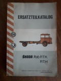 Catalogul pieselor de schimb pentru Skoda 706 RTK, RTH / R4