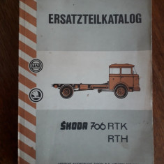 Catalogul pieselor de schimb pentru Skoda 706 RTK, RTH / R4