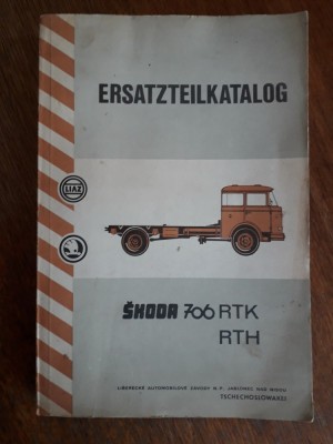 Catalogul pieselor de schimb pentru Skoda 706 RTK, RTH / R4 foto