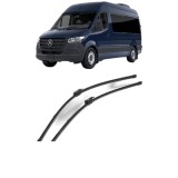 Cumpara ieftin Set stergatoare MERCEDES-BENZ SPRINTER 3, 5-t Van (B907, B910) 2018-2025, parbriz, Valeo Silencio Xtrm
