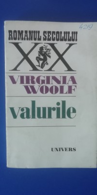 myh 712 - VIRGINIA WOOLF - VALURILE - Ed 1973 foto