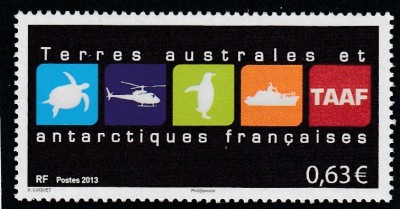 Taaf 2013 - Colonii franceze , Timbre postale, dantelat , MNH ,Mi.811 foto