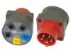Adaptor Trifazic 16A Banană-Priză CEE Mufă AGT-16P