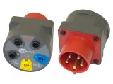 Adaptor Trifazic 16A Banană-Priză CEE Mufă AGT-16P