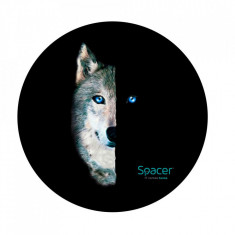 Covor Spacer pentru scaun, model wolf foto