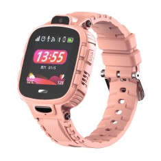 Ceas SmartWatch Pentru Copii Motto TD26, Roz cu Localizare GPS, Protectie IP54, Apel de urgenta, Chat / voce, Istoric traseu, Pedometru foto