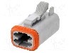 Conector auto, AT, 4 pini, AMPHENOL - AT06-4S