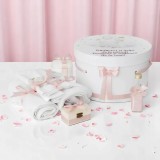 Cumpara ieftin Trusou Botez cu 8 Piese Imprimat, Lebada, Culoare Roz Pudra - TB216