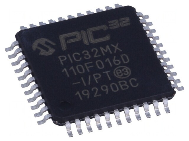 Microcontroler PIC 16kB 2,3-3,6V SMD TQFP44