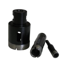 Diamantov&yacute; dut&yacute; vrt&aacute;k 45 mm - z&aacute;vit M 14 na uhlov&uacute; br&uacute;sku