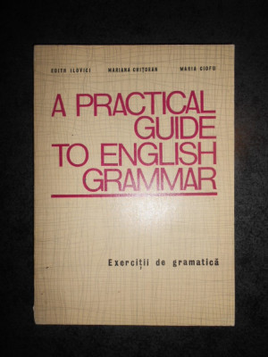 EDITH ILOVICI - A PRACTICAL GUIDE TO ENGLISH GRAMMAR foto
