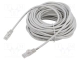 Cabluri de rețea GEMBIRD U/UTP 6 litat Cu PVC gri 20m 26AWG &Oslash;6,2mm