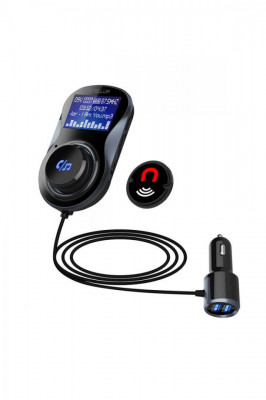 Modulator FM Bluetooth FMT-B4, negru foto