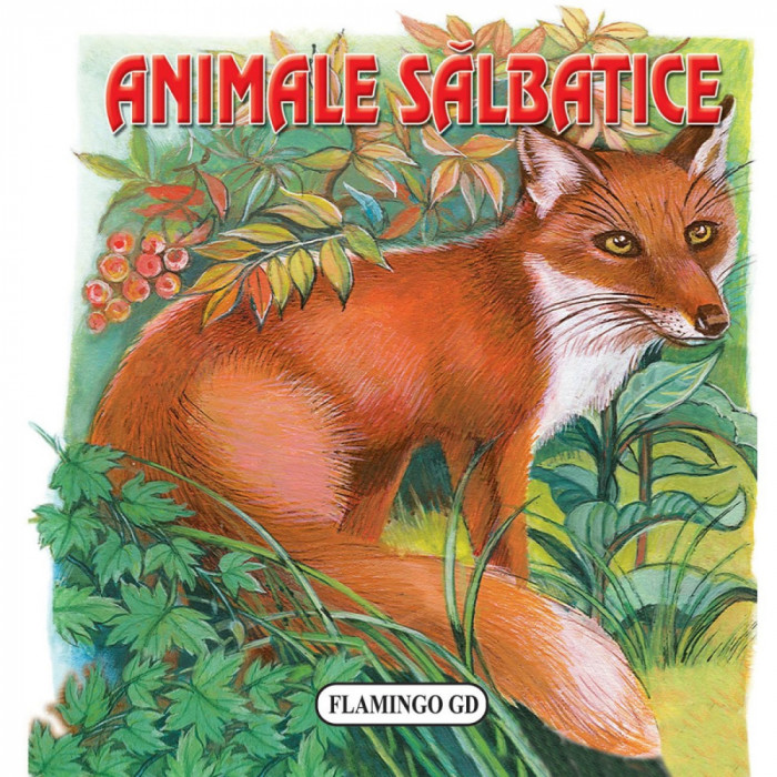 Animale Salbatice - Pliant, - Editura Flamingo