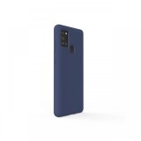 Husa Samsung Galaxy A21s Lemontti Liquid Silicon Dark Blue